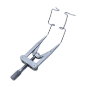 Lieberman Adult K-Wire Speculum, Adjustable Mechanism, Kratz-Style Open Wire Blades Angled Downward Towards The Temple, Blade Length 15mm, Overall Length 3" (76mm) 1783421,11/2/6782,K1-5671,08-08157