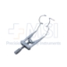 Lieberman Speculum, Adult, Adjustable Mechanism, Kratz Round Style Open Wire Blades, Angled Downward Towards The Temple, Blade Length 15mm, Overall Length 3" (76mm) - 11-2-6782-R