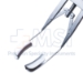 Lieberman Solid Blade Speculum, Adult, Adjustable Mechanism, Angled Downward Towards Temple, Blade Length 14mm, Overall Length 3" (76mm) - 11-2-6789