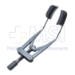 Lieberman Solid Blade Speculum, Adult, Adjustable Mechanism, Angled Downward Towards Temple, Blade Length 14mm, Overall Length 3" (76mm) - 11-2-6789