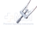 Lieberman V-Wire Speculum, Adult, Adjustable Mechanism, V-Shaped Style Open Wire Blades Angled Downward Towards Towards Temple, Blade Length 14mm, Overall Length 3" (76mm) - 11-2-6786