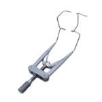 Lieberman V-Wire Speculum, Adult, Adjustable Mechanism, V-Shaped Style Open Wire Blades Angled Downward Towards Towards Temple, Blade Length 14mm, Overall Length 3" (76mm) 1784882,11/2/6786,K1-5675