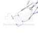 Lieberman Aspirating Nasal Speculum, Adult, Adjustable Mechanism, Kratz-Style Open Wire Blades, Angled Upward For The Bridge The Nose, Blade Length 15mm, Spread 31mm, Overall Length 3" (76mm), Includes Silicone Tubing Cannula (Length 1-7/8" 38mm) - 11-2-6282-N