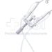 Lieberman Aspirating Adult Wire Speculum, Open Wire, Round Blades, Angled Slightly Upward, Blade Length 16mm, Spread 45mm, Overall Length 3-3/8" (85mm), Includes Tubing Cannula (Length 1-1/8" (29mm)) - 11-2-6282-R