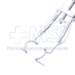 Lieberman Aspirating Adult Wire Speculum, Open Wire, Round Blades, Angled Slightly Upward, Blade Length 16mm, Spread 45mm, Overall Length 3-3/8" (85mm), Includes Tubing Cannula (Length 1-1/8" (29mm)) - 11-2-6282-R