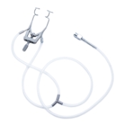 Lieberman Aspirating Child K-Wire Speculum, Adjustable Mechanism, Kratz-Style Open Wire Blades, Angled Downward Towards The Temple, Blade Length 11mm, Spread 31mm, Overall Length 2-1/4" (57mm), Includes Silicone Tubing Cannula (Length 1-7/8" 38mm) 