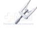 Lieberman Solid Blade Speculum, Child, Adjustable Mechanism Angled Downward Towards Temple, Blade Length 10mm, Overall Length 3" (76mm) - 11-2-6788