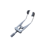 Lieberman Solid Blade Speculum, Child, Adjustable Mechanism Angled Downward Towards Temple, Blade Length 10mm, Overall Length 3" (76mm) 1785613,11/2/6788,K1-5677