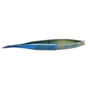 Lieberman Micro Ring Forceps, 1.2mm Ring Tip, Reverse Action Flat Three Hole Handle AE-4240