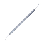 Lieberman Microfinger / Spatula, Left (Use In Left Hand), Double Ended, 10mm Tips To Bend, Longitudinal Grooved Handle, Overall Length 5-1/4" (130mm) 575201,11/4/3474,K3-2363