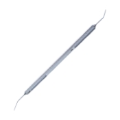 Lieberman Microfinger / Spatula, Left (Use In Left Hand), Double Ended, 10mm Tips To Bend, Longitudinal Grooved Handle, Overall Length 5-1/4" (130mm) 575201,11/4/3474,K3-2363