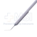 Lieberman Microfinger / Spatula, Double Ended, Right (For Use In Right Hand), Longitudinal Grooved Handle, 10mm Tips To Bends, Overall Length 5-1/4" (130mm) - 11-4-3473