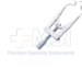 Lieberman Nasal V-Wire Speculum, Adult, Adjustable Mechanism, V-Shaped Style Open Wire Blades Angled Upward For Nose Bridge, Blade Length 14mm, Overall Length 3" (76mm) - 11-2-6796