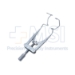 Lieberman Nasal V-Wire Speculum, Adult, Adjustable Mechanism, V-Shaped Style Open Wire Blades Angled Upward For Nose Bridge, Blade Length 14mm, Overall Length 3" (76mm) - 11-2-6796