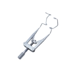 Lieberman Nasal V-Wire Speculum, Adult, Adjustable Mechanism, V-Shaped Style Open Wire Blades Angled Upward For Nose Bridge, Blade Length 14mm, Overall Length 3" (76mm) 1788535,11/2/6796,K1-5685
