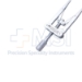 Lieberman Reversible Solid Blade Speculum, Adult, Adjustable Mechanism, Used For Both Temporal Or Nasal Approach, Blade Length 14mm, Overall Length 3" (76mm) - 11-2-6791