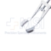 Lieberman Reversible Solid Blade Speculum, Adult, Adjustable Mechanism, Used For Both Temporal Or Nasal Approach, Blade Length 14mm, Overall Length 3" (76mm) - 11-2-6791