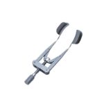 Lieberman Reversible Solid Blade Speculum, Adult, Adjustable Mechanism, Used For Both Temporal Or Nasal Approach, Blade Length 14mm, Overall Length 3" (76mm) 1786708,11/2/6791,K1-5680,08-08148,E4122