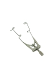 Lieberman Speculum, For Dog / Larger Animals, Adjustable Mechanism, Kratz-Style Open Wire Blades, Angled Downward Towards The Temple, Blade Length 25mm, 1.2mm Heavy Wire, Overall Length 3" (70mm) 