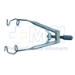 Lieberman Temporal Speculum, Titanium, V Blades, Child Size - AS1-100CVT