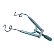 Lieberman Temporal Speculum, Titanium, V Blades, Child Size 