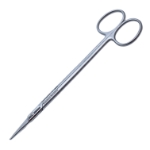 Ligature Scissors, Straight, Overall Length 6-1/4" (160mm) 