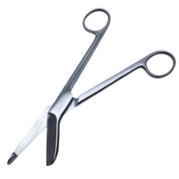 Lister Bandage Scissors, Overall Length 7-1/4" (184mm) 