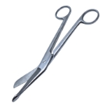 Lister Bandage Scissors, Angled, Overall Length 7-1/4" (184mm) 
