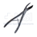 Liston Bone Forceps, Angled, Single Action, Spring Handle, Overall Length 7-1/2" (191mm) - D7412