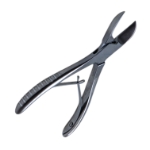Liston Bone Forceps, Straight, Single Action, Spring Handle, Overall Length 5-1/2" (140mm) 