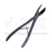 Liston Bone Forceps, Straight, Single Action, Spring Handle, Overall Length 8-1/2" (216mm) - D7406