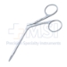 Littauer Ear Dressing Forceps, Extremely Delicate 2 x 9mm Serrated Jaw, Longitudinally Grooved Jaw, Working Length 2-5/8" (66mm) From Tip To Mid-Screw, Overall Length 4-3/4" (120mm) - 114-1091