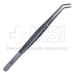 London-College Forceps, Grooved Tips, Overall Length 6" (152mm) - 90-13009
