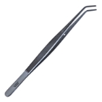 London-College Forceps, Grooved Tips, Overall Length 6" (152mm) 