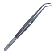 London-College Forceps, Grooved Tips, With Lock, Overall Length 6" (152mm) 