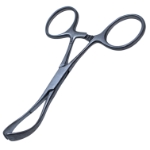 Lorna (Edna) Towel Clamp, Small, Overall Length 4" (102mm) 