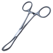 Lorna Towel Clamp, Jaw Width 9/64" (7mm), Working Length 1-1/2" (39mm), Overall Length 5-1/4" (137mm) 