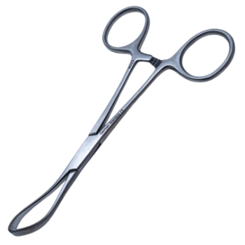 Lorna Towel Clamp, Jaw Width 9/64" (7mm), Working Length 1-1/2" (39mm), Overall Length 5-1/4" (137mm) 