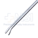 Love Gruenwald Intervertebral Discectomy Rongeur, Angled Down 45 Degrees, 3mm X 10mm Jaws, Two Ring Handles, Working Length 7" (178mm) - D7784