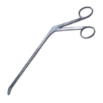Love Gruenwald Intervertebral Discectomy Rongeur, Angled Down 45 Degrees, 3mm X 10mm Jaws, Two Ring Handles, Working Length 7" (178mm) 