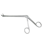 Love Gruenwald Vertical Disc Rongeur, Angled Up 30 Degrees, 3mm x 10m Jaw, Working Length 6" (152mm) 