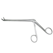 Love Gruenwald Vertical Disc Rongeur, Angled Up 30 Degrees, 3mm x 10m Jaw, Working Length 6" (152mm) 
