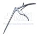 Love Kerrison Laminectomy Rongeur, Straight Shaft, 90 Degrees Upbite, 3mm Bite, Regular Footplate, Large Handle, Working Length 8" (203mm) - D7652