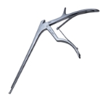 Love Kerrison Laminectomy Rongeur, Straight Shaft, 90 Degrees Upbite, 3mm Bite, Regular Footplate, Large Handle, Working Length 8" (203mm) 