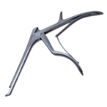 Love Kerrison Laminectomy Rongeur, Straight Shaft, 5mm Bite, 40 Degrees Angled Forward Upbite, Regular Footplate, Large Handle, Working Length 6" (152mm) 