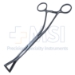 Lovelace Lung Forceps, Angled Shanks, Wide Triangular Jaws, 28mm Wide, Overall Length 8" (203mm) - 416331J