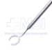 Lu-Mendez Fixation Ring, Outer Ring Diameter 18mm, Inner Ring Diameter 13mm, 15 Micro Teeth, Flat Handle, Overall Length 4-1/4" (110mm) - 11-4-7269