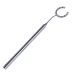 Lu-Mendez Fixation Ring, Outer Ring Diameter 18mm, Inner Ring Diameter 13mm, 15 Micro Teeth, Flat Handle, Overall Length 4-1/4" (110mm) 1961297,11/4/7269,K3-6158