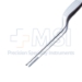 Lucae Bayonet Ear & Nose Dressing Forceps, Overall Length 5-1/2" (140mm) - 61-10140
