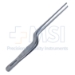 Lucae Bayonet Ear & Nose Tissue Forceps, 1 x 2 Teeth, Overall Length 5-1/2" (140mm) - 61-11140